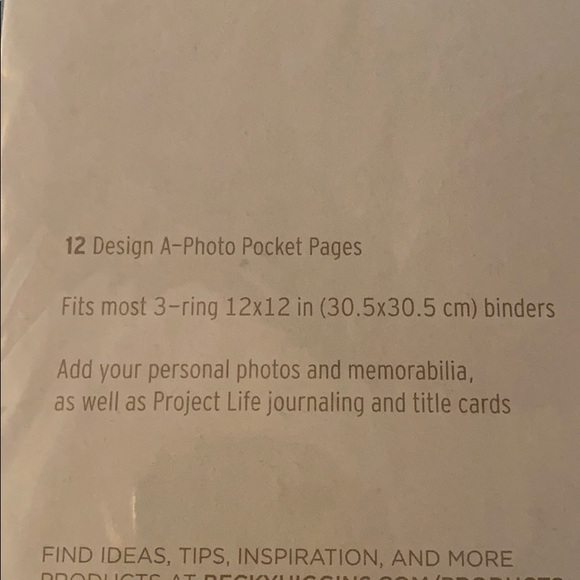 Project Life photo pocket refill 2 pack bundle - Picture 5 of 5